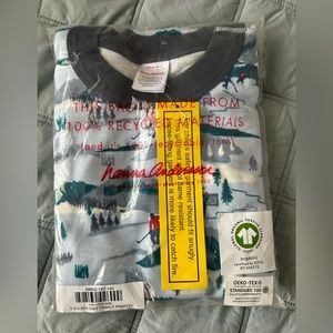 NWT Hanna Andersson Pajamas Winter Games Hockey size 10